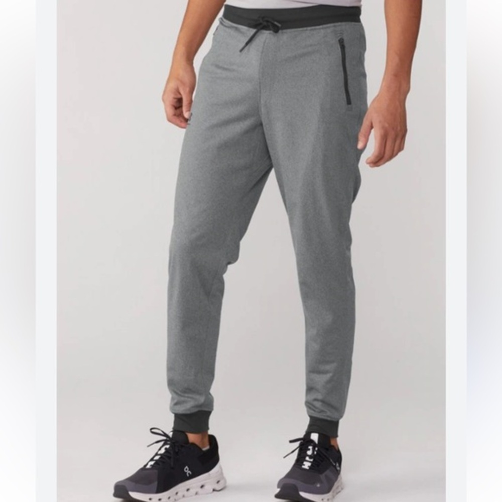 Under Armour Men’s Jogger Loose Fit Sportstyle Tricot Gray Zip Pockets XXL